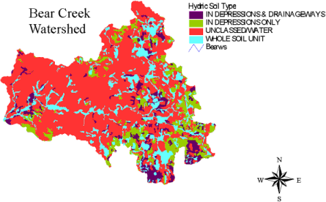 Hydric Soils map